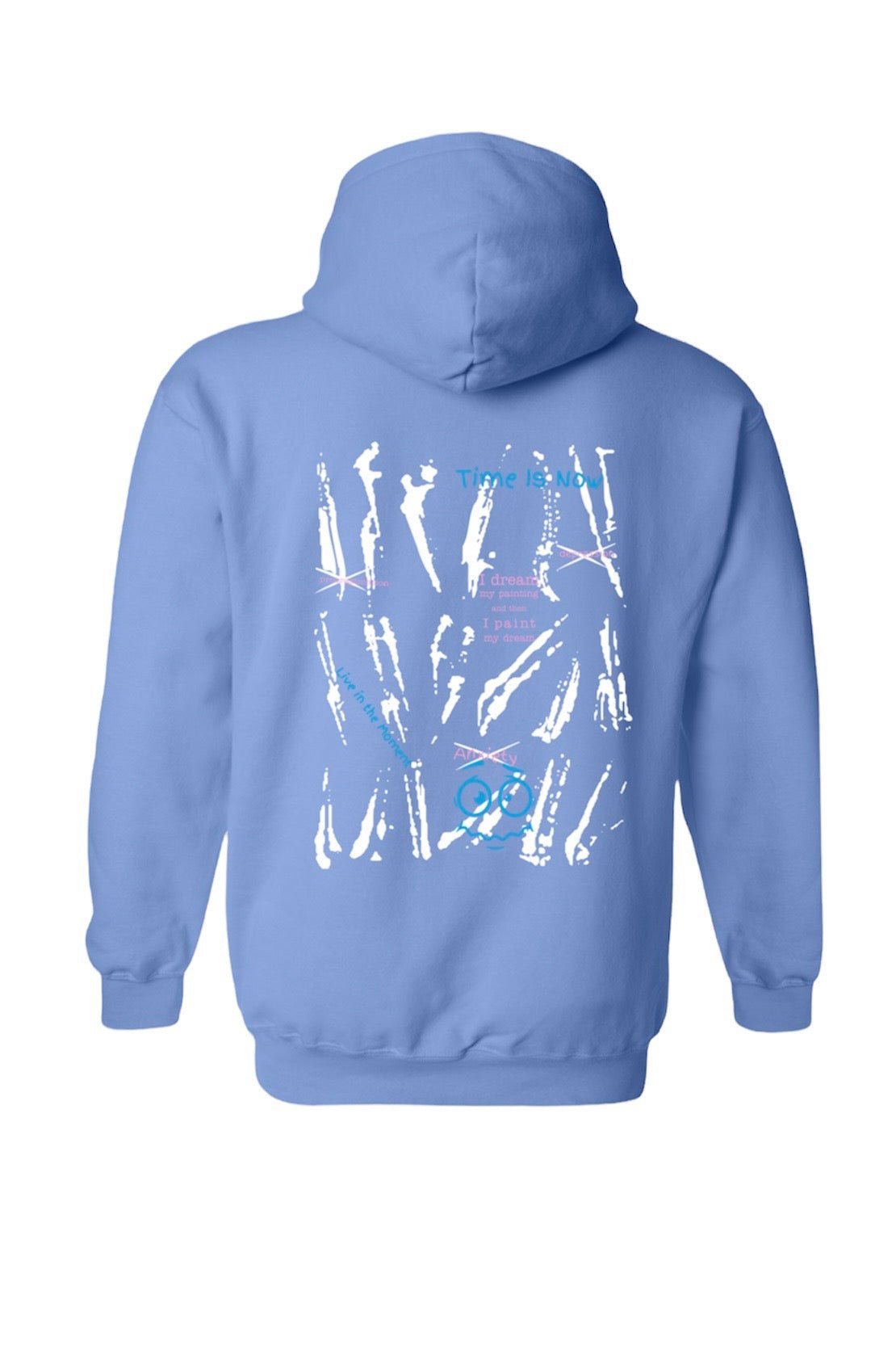 Time Is Now Paint Hoodie