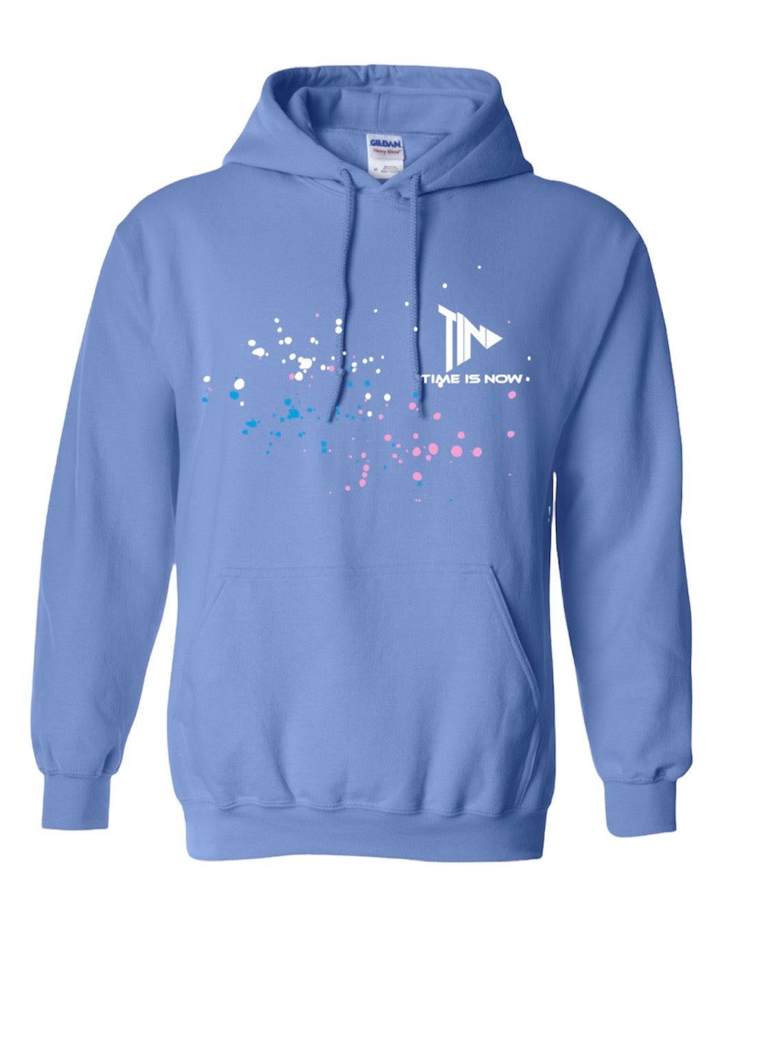 Time Is Now Paint Hoodie