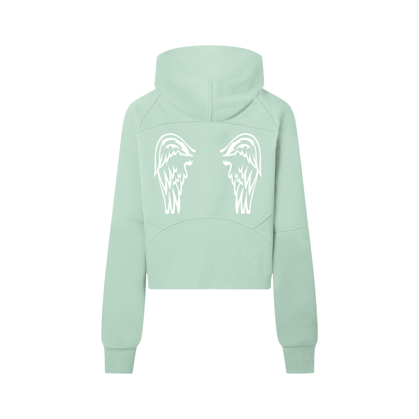 Cropped Half-Zip Hoodie