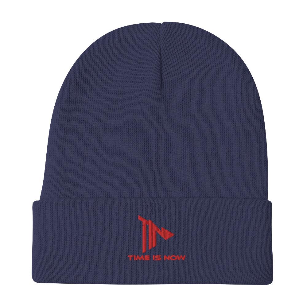 Time Is Now Embroidered Beanie