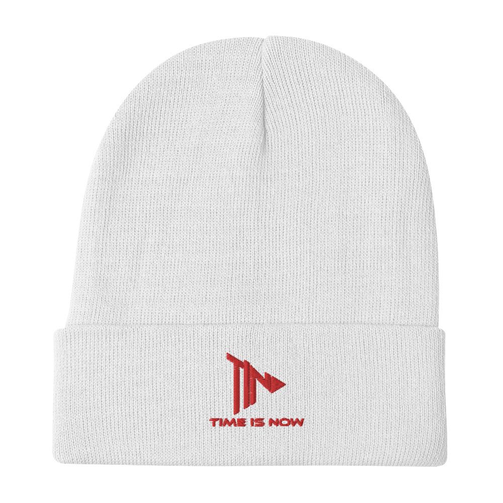 Time Is Now Embroidered Beanie